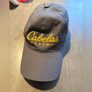 Cabela's Black Cap with Gold Logo